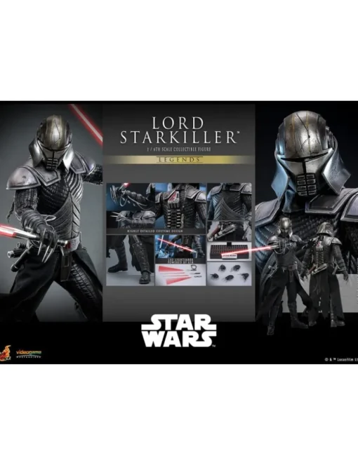 Hot Toys Videogame Masterpiece Star Wars The Force Unleashed Lord Starkiller 1/6 Scale Collectible Figure
