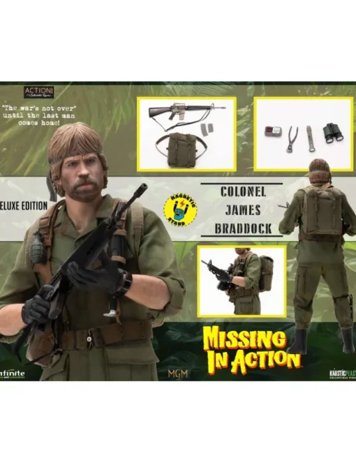 Infinite Statue & Collectibles Missing in Action Colonel James Braddock 1/6 Action Figure Deluxe Edition