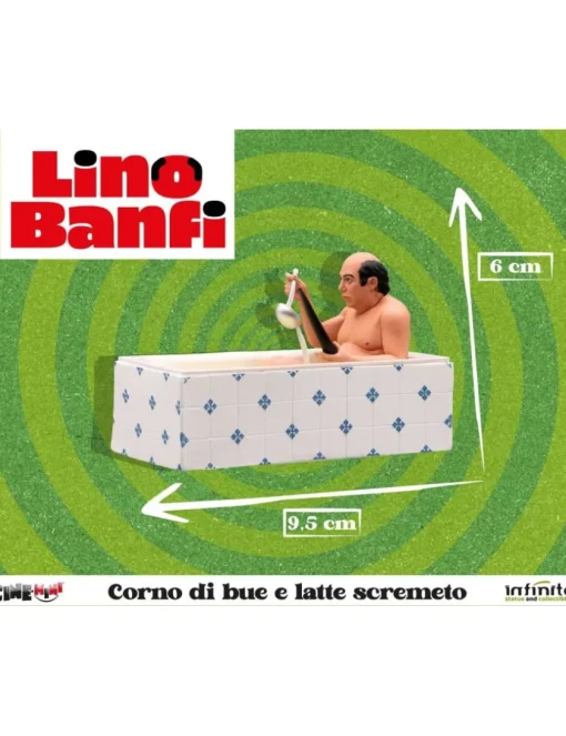 Infinite Statue & Collectibles CineMini Lino Banfi Corno di Bue e Latte Scremeto