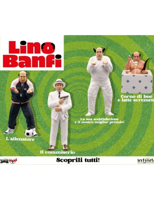 Infinite Statue & Collectibles CineMini Lino Banfi La Sua Soddisfazione e' il Nostro Miglior Premio