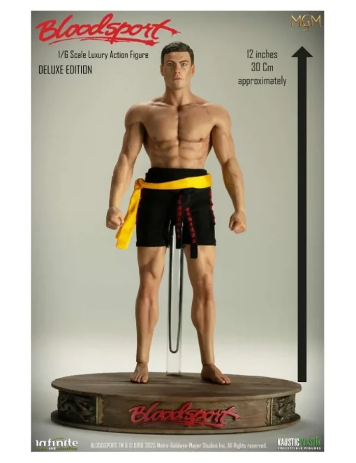 Infinite Statue & Collectibles Luxury Action Figure Bloodsport Frank Dux Deluxe Version