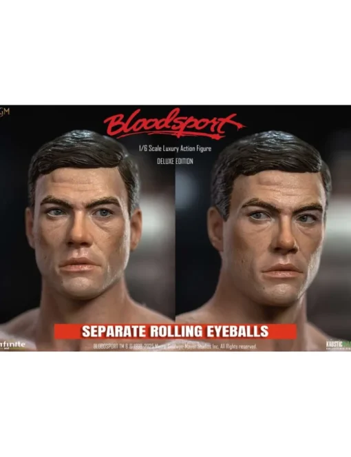 Infinite Statue & Collectibles Luxury Action Figure Bloodsport Frank Dux Deluxe Version