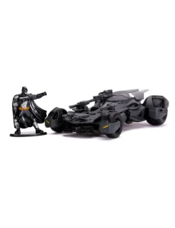 Jada Toys Diecast Model 1/32 Scale Justice League Batmobile with Figure