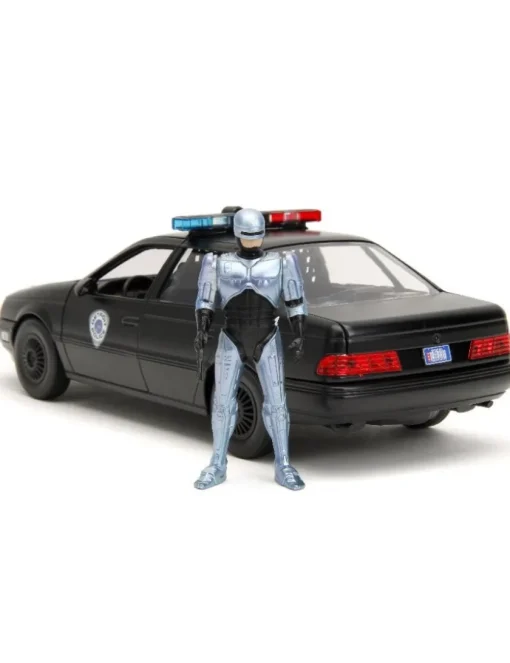 Jada Toys Diecast Model 1/24 Scale Robocop '86 Ford Taurus