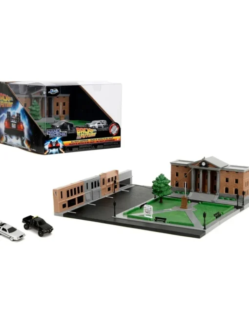 Jada Toys Nano Scene Back to the Future Hill Valley Courthouse