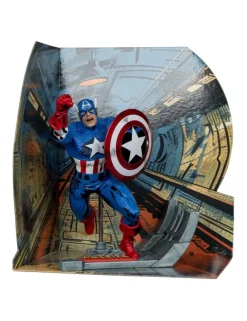 Mc Farlane Toys Marvel Comics Captain America 100 1/10 Scale Statue