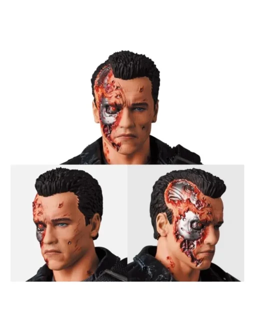 Medicom Toy MAFEX The Terminator 2 Judgement Day T-800 Battle Damage Version