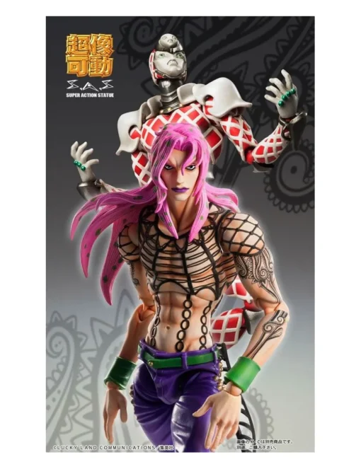Medicos Super Action Statue JoJo's Bizarre Adventure Golden Wind Diavolo