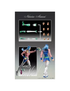 Medicos Super Action Statue JoJo's Bizarre Adventure Stone Ocean Narciso Anasui