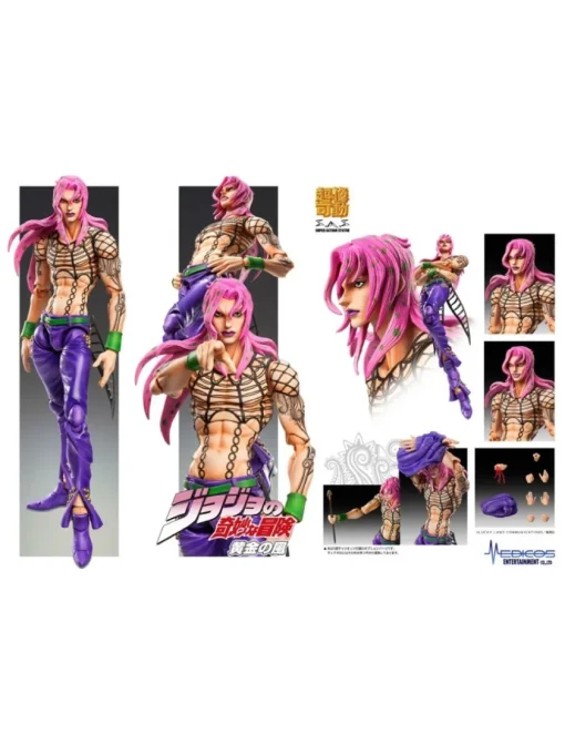 Medicos Super Action Statue JoJo's Bizarre Adventure Golden Wind Diavolo