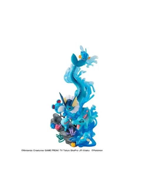 Megahouse G.E.M. VAPOREON EX Pokemon Water Type Dive To Blue