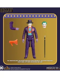 Mezco Batman 1989 5 Points Action Figures Deluxe Box Set