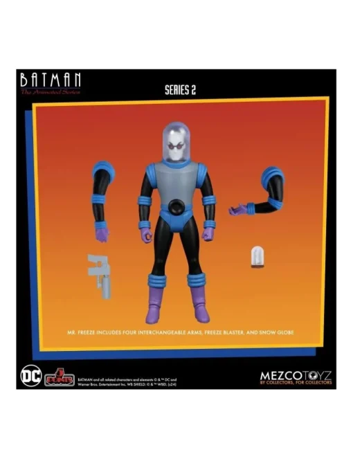 Mezco Batman The Animated Series 5 Points Action Figures Vol.2 Deluxe Box Set