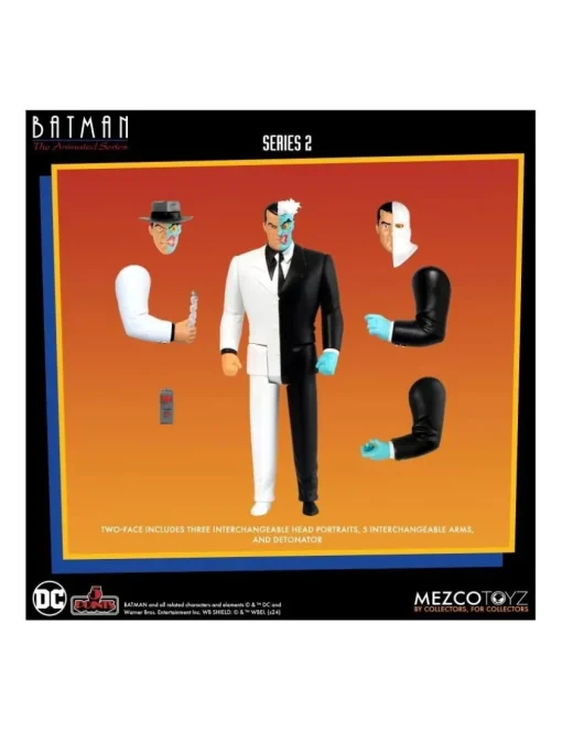 Mezco Batman The Animated Series 5 Points Action Figures Vol.2 Deluxe Box Set