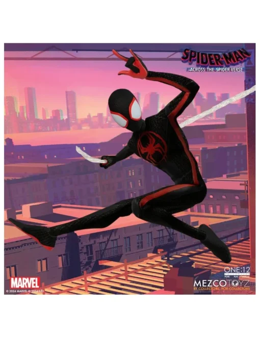 Mezco Toys The One 12 Collective Marvel Spider-Man Across the Spider-Verse Miles Morales