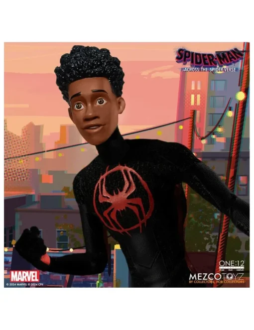 Mezco Toys The One 12 Collective Marvel Spider-Man Across the Spider-Verse Miles Morales