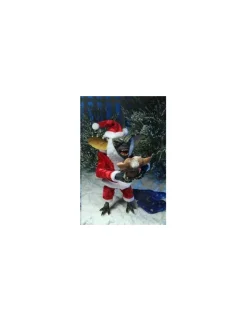Neca Gremlins Santa Stripe with Gizmo