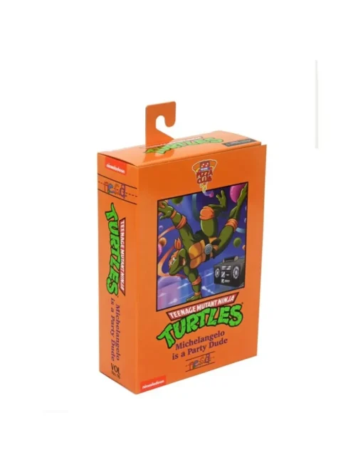 Neca Teenage Mutant Ninja Turtles VHS Animated Series Pizza Club Michelangelo