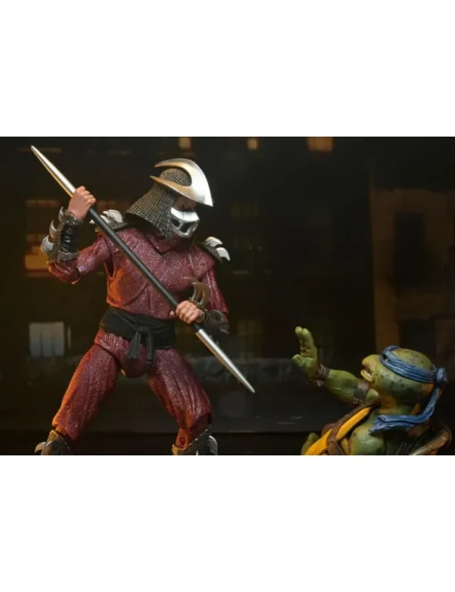 Neca Teenage Mutant Ninja Turtles Leonardo VS Shredder