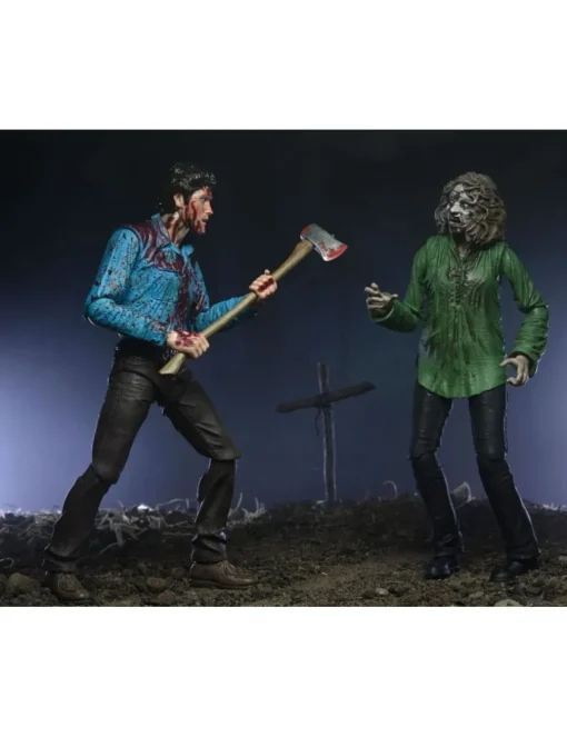 Neca The Evil Dead Bloody Ash & Cheryl Williams