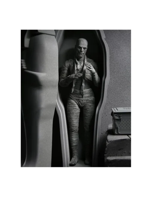 Neca Universal Monsters Ultimate The Mummy Black & White