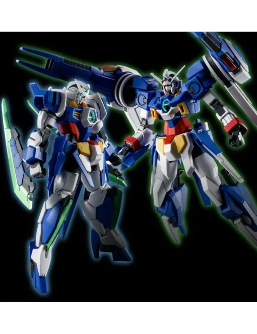 P-Bandai High Grade HG 1/144 Mobile Suit Gundam AGE-1 Razor & Gundam AGE-2 Asrtimes Set