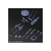 P-Bandai Master Grade MG 1/100 Mobile Suit Gundam Mission Pack E-Type & S-Type for Gundam F90