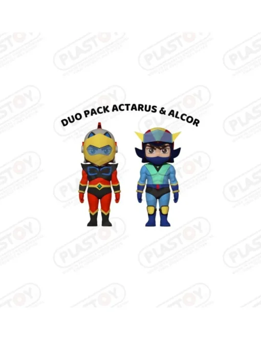 Plastoy UFO Robot Grendizer Duke Fleed & Koji Kabuto Duo Figure