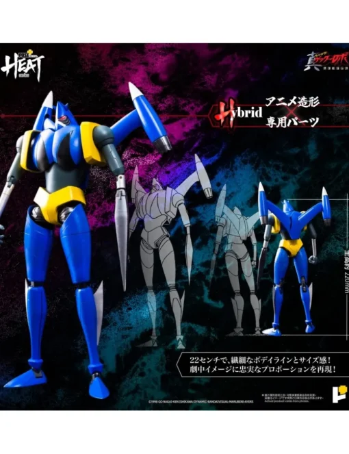 Pose Toy Pose+ Metal Heat Series Shin Getter Robot Armageddon Getter Liger