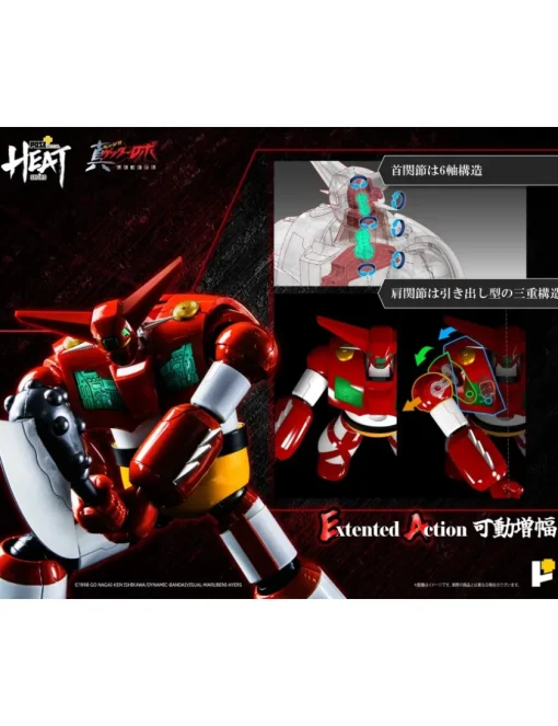 Pose Toy Pose+ Metal Heat Series Shin Getter Robot Armageddon Getter 1
