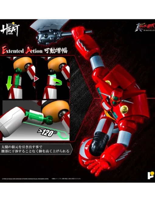 Pose Toy Pose+ Metal Heat Series Shin Getter Robot Armageddon Getter 1