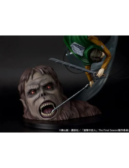 Proof Attack on Titan Levi VS Beast Titan