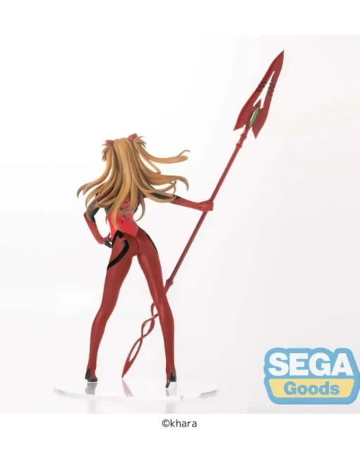 Sega Limited Premium Size Figure Neon Genesis Evangelion Asuka Shikinami Langley Spear of Cassius