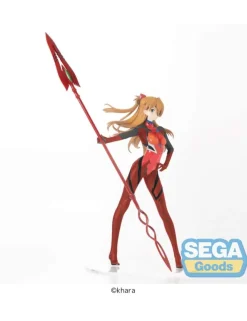 Sega Limited Premium Size Figure Neon Genesis Evangelion Asuka Shikinami Langley Spear of Cassius