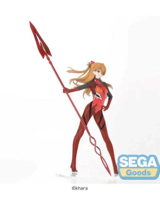 Sega Limited Premium Size Figure Neon Genesis Evangelion Asuka Shikinami Langley Spear of Cassius
