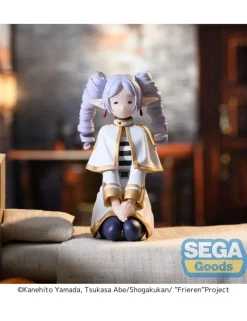 Sega Premium Perching Figure Frieren Beyond Journey's End Frieren I Have Ringlets Now Clear Version