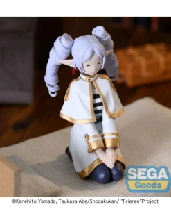 Sega Premium Perching Figure Frieren Beyond Journey's End Frieren I Have Ringlets Now Clear Version