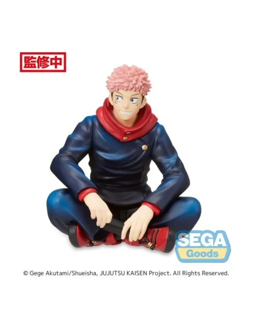 Sega Premium Perching Figure JuJutsu Kaisen Yugi Itadori