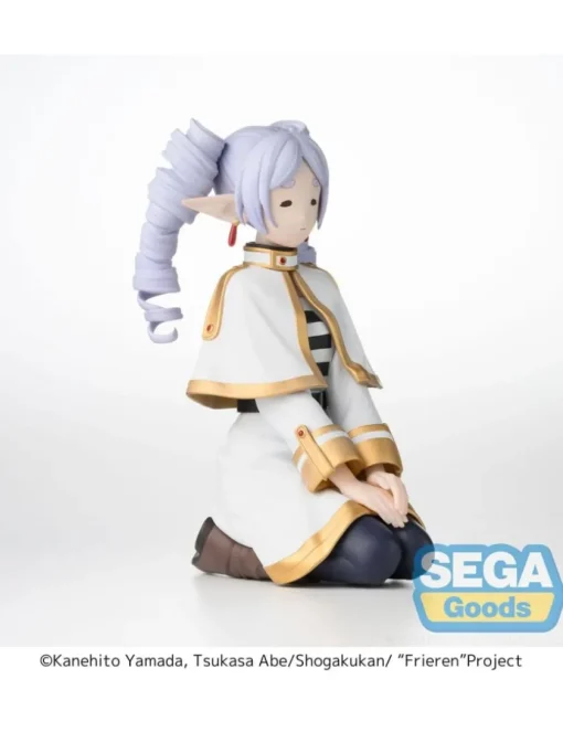 Sega Premium Perching Figure Frieren Beyond Journey's End Frieren I Have Ringlets Now Clear Version