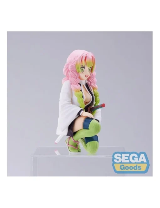 Sega Premium Perching Figure Demon Slayer Kimetsu no Yaiba Mitsuri Kanroji Hashira Meeting Ver.