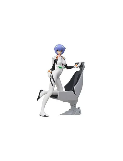 Sega Super Premium Size Figure Neon Genesis Evangelion Rei Ayanami with Chair