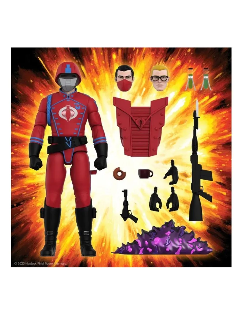 Super7 Ultimates Action Figure G.I. Joe Cobra Crimson Guard