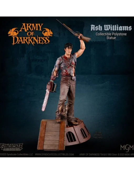 Syndicate Collectibles Army of Darkness Ash Williams Apex Edition 1/10 Scale Limited Edition Statue