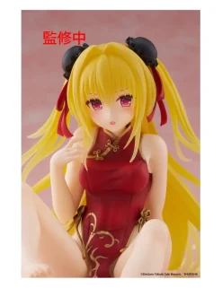 Taito Desktop Cute To Love-Ru Darkness Golden Chinese Dress Version
