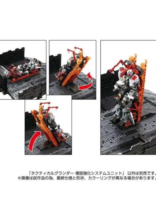Takara Tomy Diaclone Reboot Tactical Mover Tactical Grander Reinforcement Units