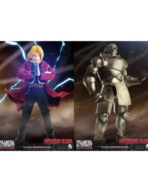 Threezero Fullmetal Alchemist Brotherhood Edward Elric & Alphonse Elric 1/6 Scale Collectible Figure