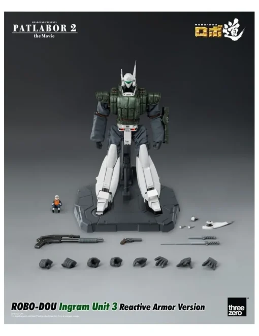 Threezero ROBO-DOU Mobile Police Patlabor 2: The Movie Ingram Unit 3 Reactive Armor Version