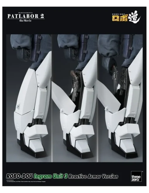 Threezero ROBO-DOU Mobile Police Patlabor 2: The Movie Ingram Unit 3 Reactive Armor Version