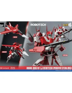Threezero ROBO-DOU Robotech VF-1J Veritech Miriya Sterling Use