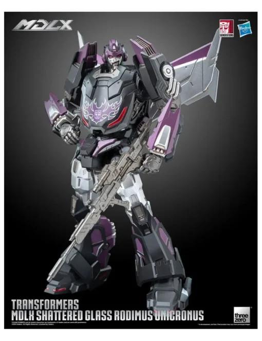 Threezero Transformers MDLX Articulated Figures Series Shattered Glass Rodimus Unicronus